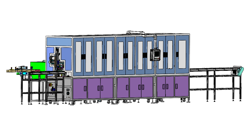 血壓計自動裝配電池片生產線