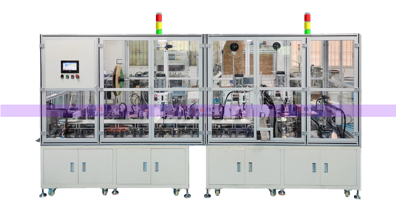 溫控器雙線打端自動化設備