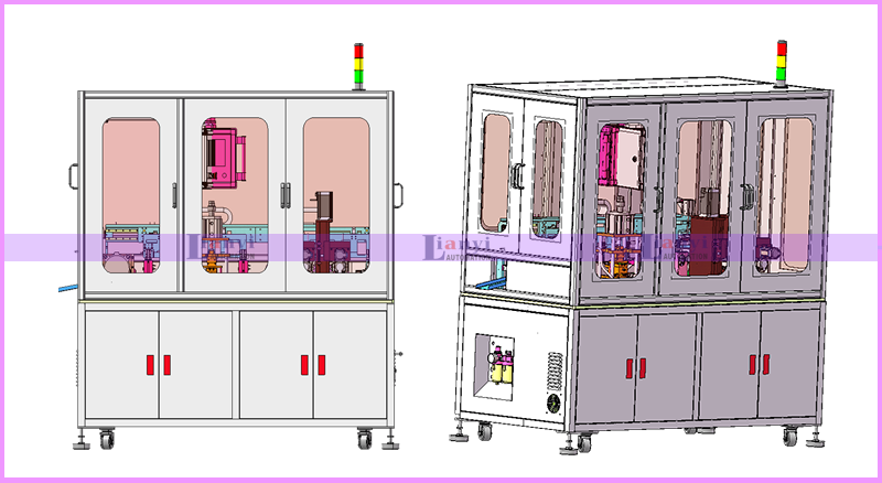 鎖芯自動攻絲清理披鋒設備